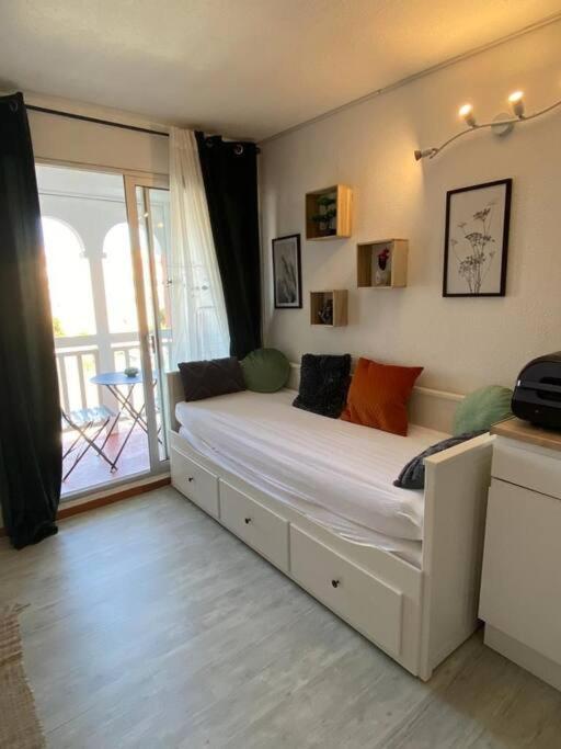 Superbe Studio Renove Avec Piscine Et Vue Marina Le Barcares Exterior photo