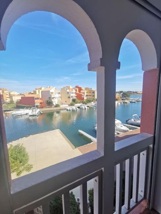 Superbe Studio Renove Avec Piscine Et Vue Marina Le Barcares Exterior photo